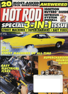 HOT ROD 1995 AUG - 1700hp V12 RAT BY NORWOOD, YENKO